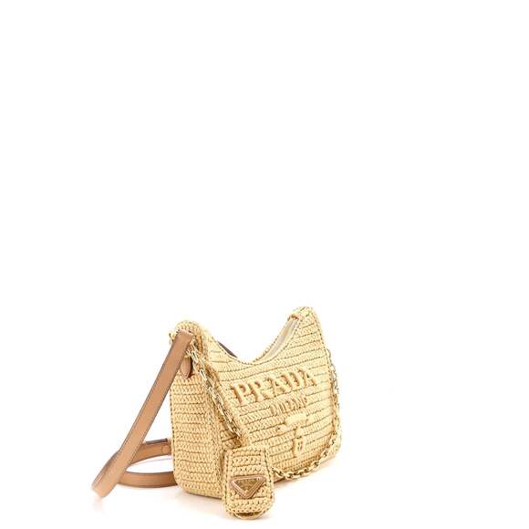 Prada Re-Edition Shoulder Bag Raffia #223152P21B - Picture 2 of 7